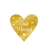 Bruiloft Wanddecoratie Just Married 3 delig